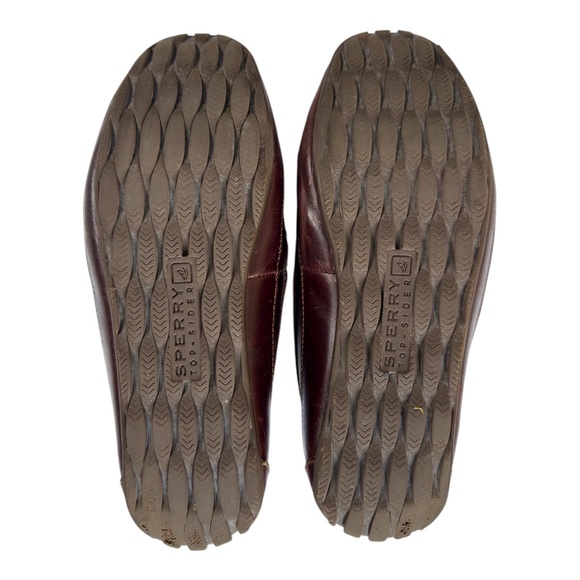 Sperry Top-Sider Men's Brown Leather Driving Loafers Slip-On 9M Business Casual - Picture 8 of 10
